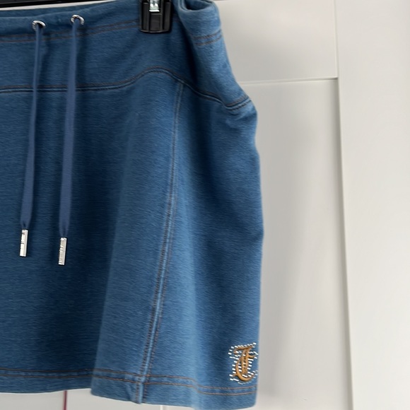 Juicy couture large indigo mini skirt NWT - Picture 2 of 5